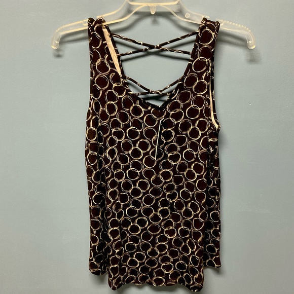 Apt. 9 Black & White Flowy Tank Top - NWT - Picture 1 of 6
